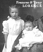 Frances & Tony LORENCE c1907 Esbon, Jewell Co. KS