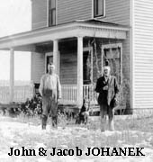 John & Jacob JOHANEK, Esbon, Jewell Co. KS