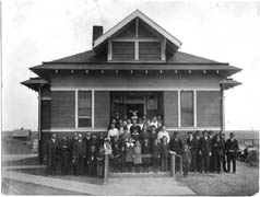 Standard School, Esbon, Jewell Co. KS circa 1916