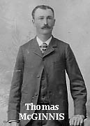 Thomas McGINNIS b Dec 1867 Il d 1902 KS